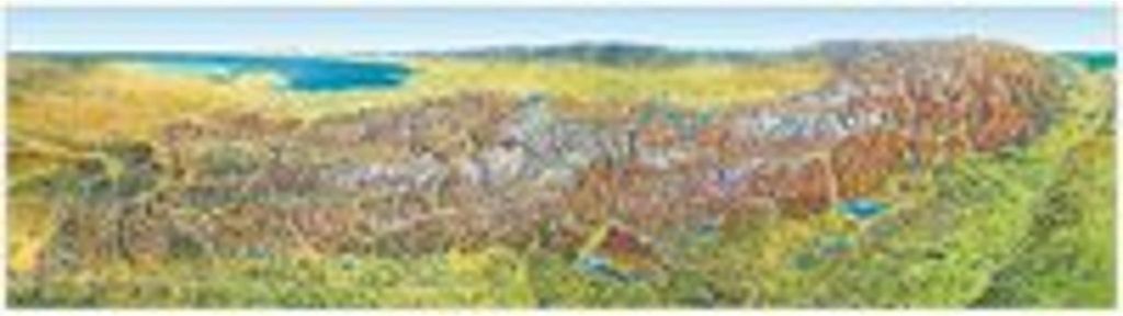 MARCO POLO Velké Alpy Panorama Léto, plano v rukávu Obrázek produktu 