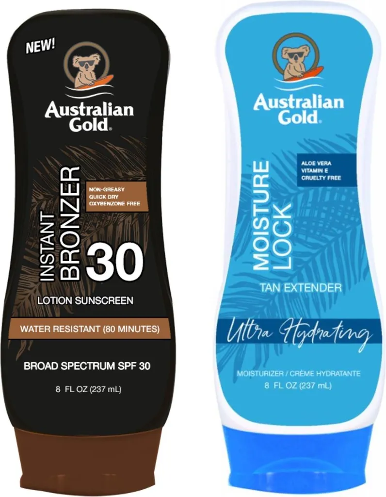 Crema Solare Australian Gold SPF 30 Bronzer | Idratante Anti-Age 237ml