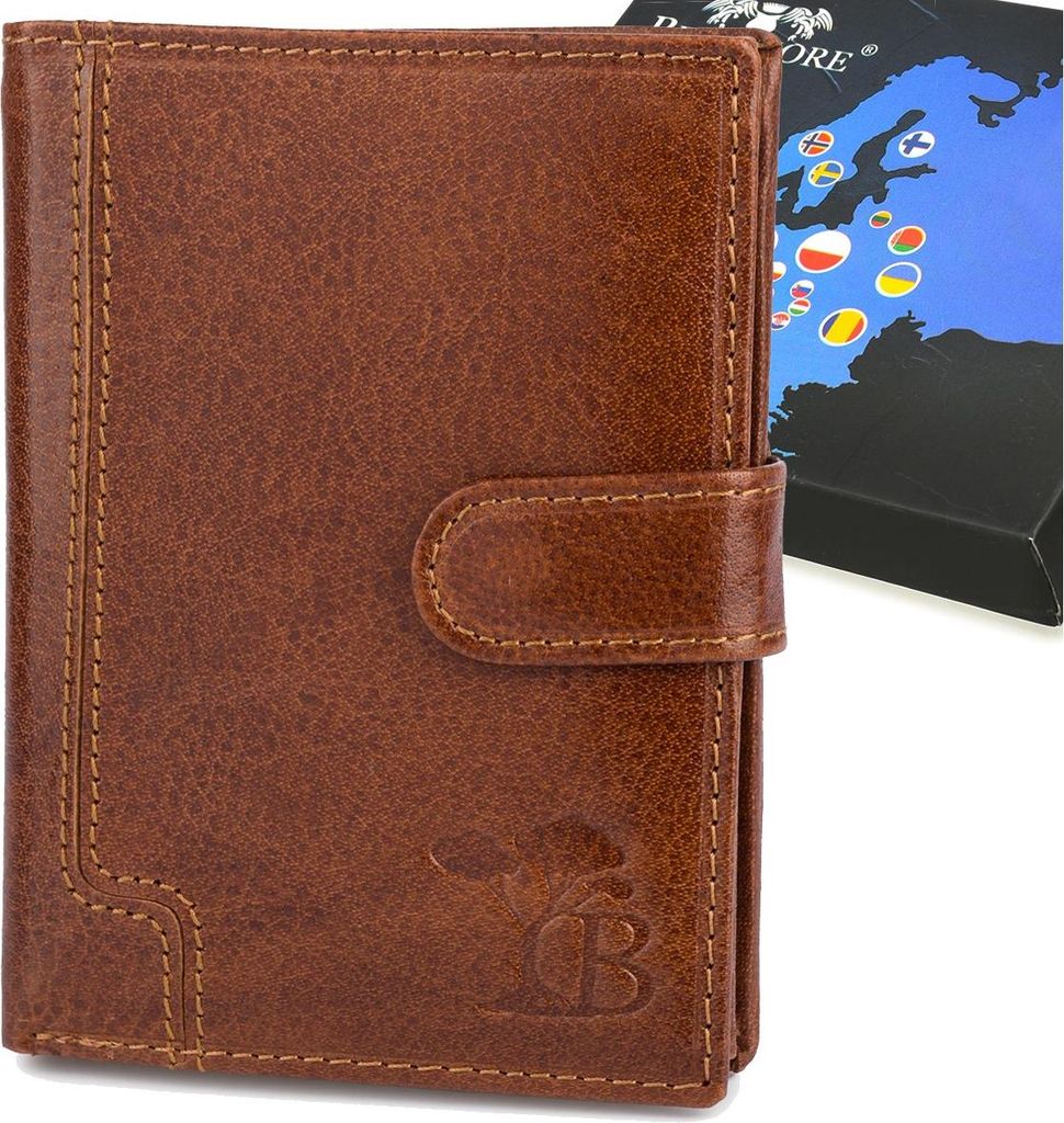 Klassische Herren-Lederbrieftasche Beltimore RFiD