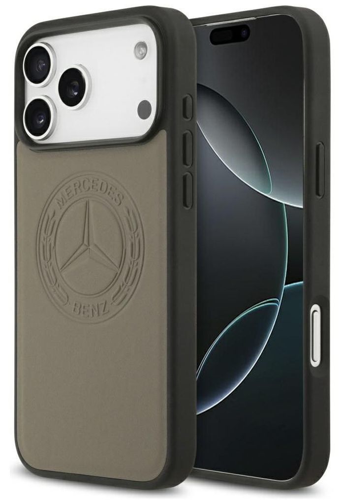 Hülle Mercedes Leather Vintage Logo       MagSafe do iPhone Produktbild 