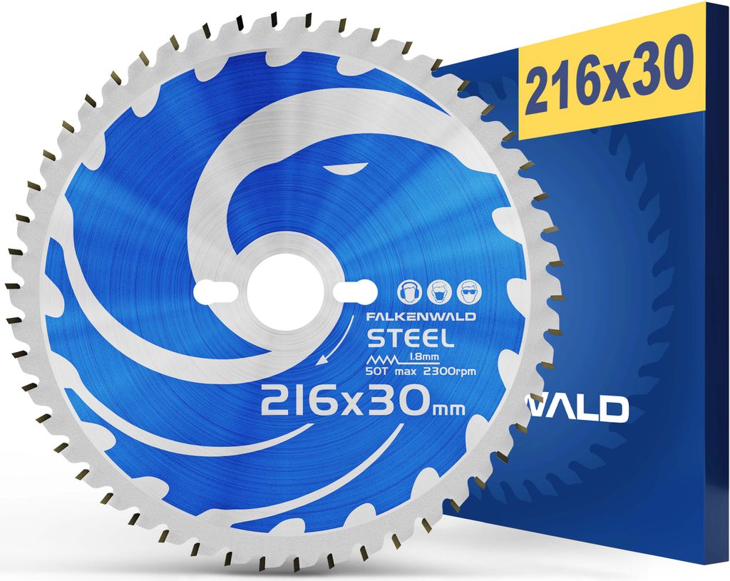 Sägeblatt 216x30 Stahl - Kreissägeblatt - Speziell für Stahl