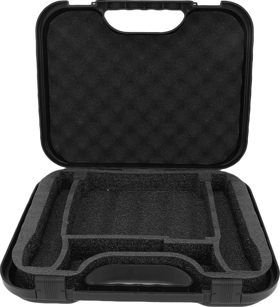 Mallette microphone antichoc avec poignée et mousse de calage interne - 3