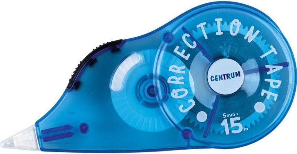 Centrum Korrekturmaus Korrekturroller Korrekturband Korrekturmittel 5 mm x 15 m