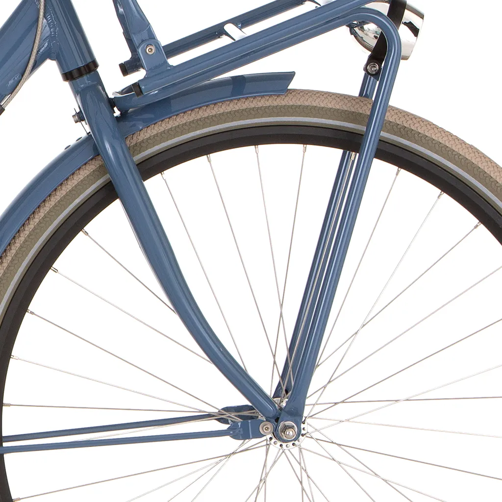 Porte-bagages Avant Cortina de Base 28 - Support de Vélo Bleu Mat Chic