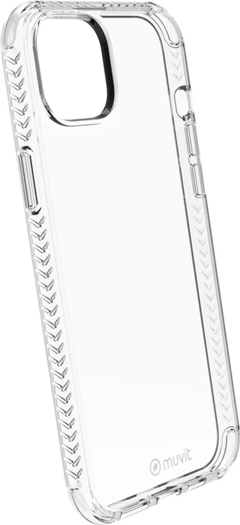 Coque iPhone 15 Plus Muvit Transparente : Finies les Rayures !