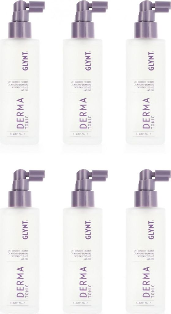 GLYNT Derma Ginkgo Energeticum 6 x 100 ml Haarwasser Set Produktbild 