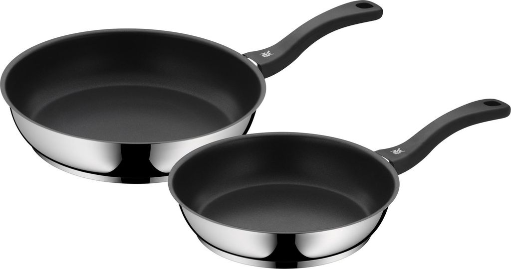 WMF 07.3302.6299 - Schwarz - Edelstahl - Edelstahl - Kunststoff - 24 cm - 28 cm - 2 Stück(e)