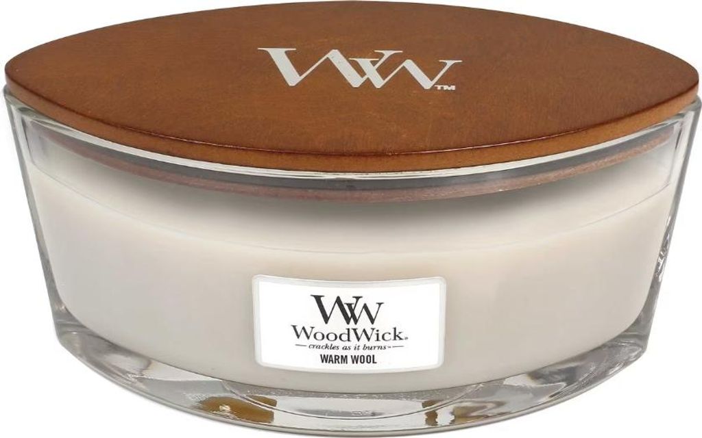 WOODWICK Bougie - LAINE CHAUDE Image du produit 