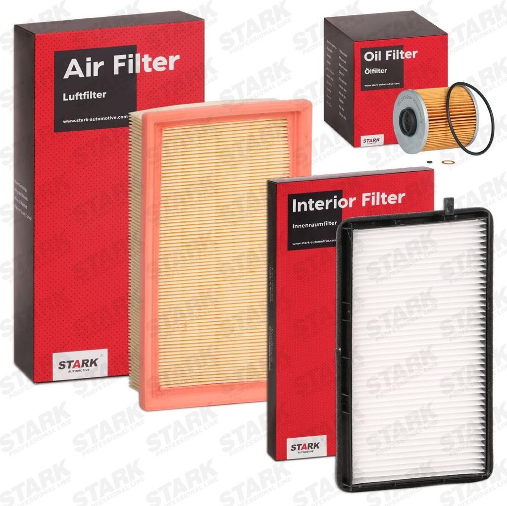 STARK Filterset Inspektionspaket Filtersatz für BMW 3 Limousine (E36) 3 Coupe (E36) 3 Compact (E36) 3 Cabrio (E36) 3 Touring (E36)