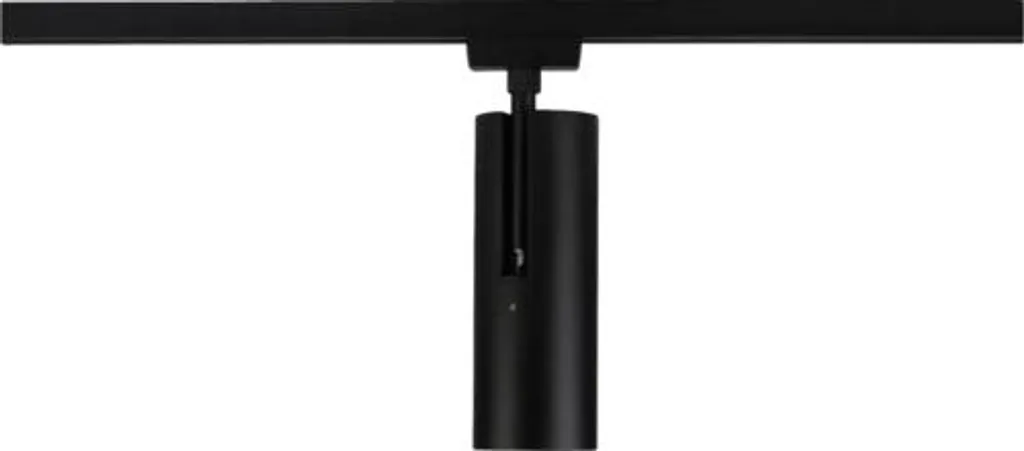 Spot URail Theron Noir 11W : Éclairage Dimmable sans Variateur Mural
