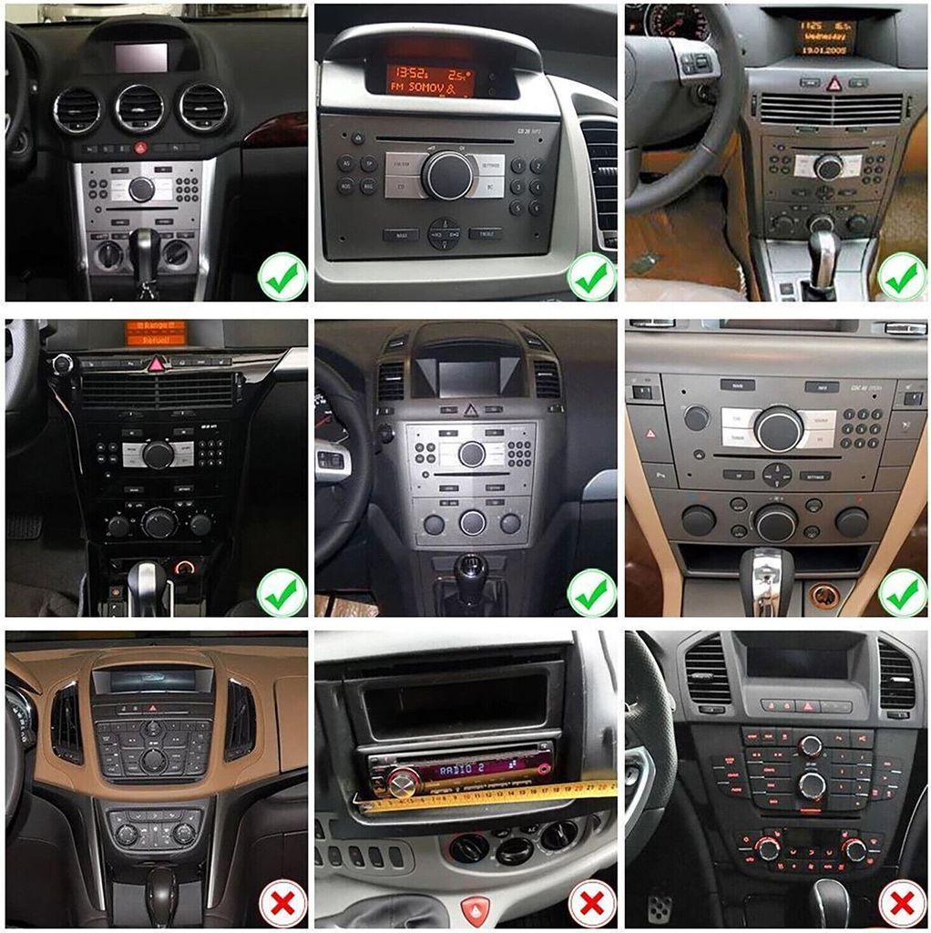 Carplay pre Opel Astra H Corsa C D Zafira DAB+ 7 palcový Produktbild 3