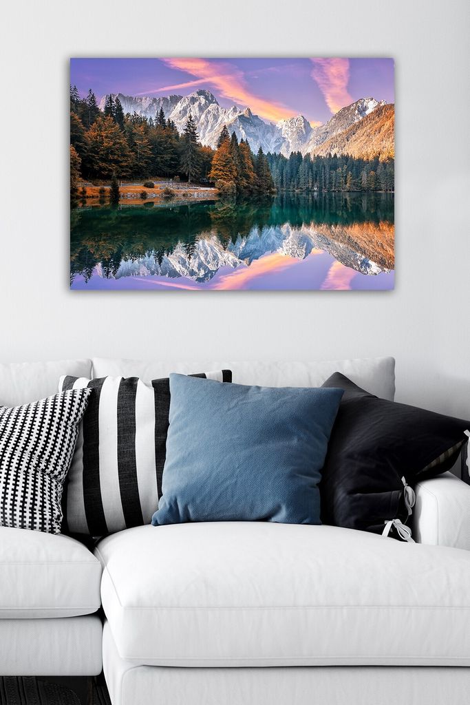 Wallity, 1459051037- TCR1764, Bunt, Leinwandbilder, 50 x 70 cm, 100% Leinwand