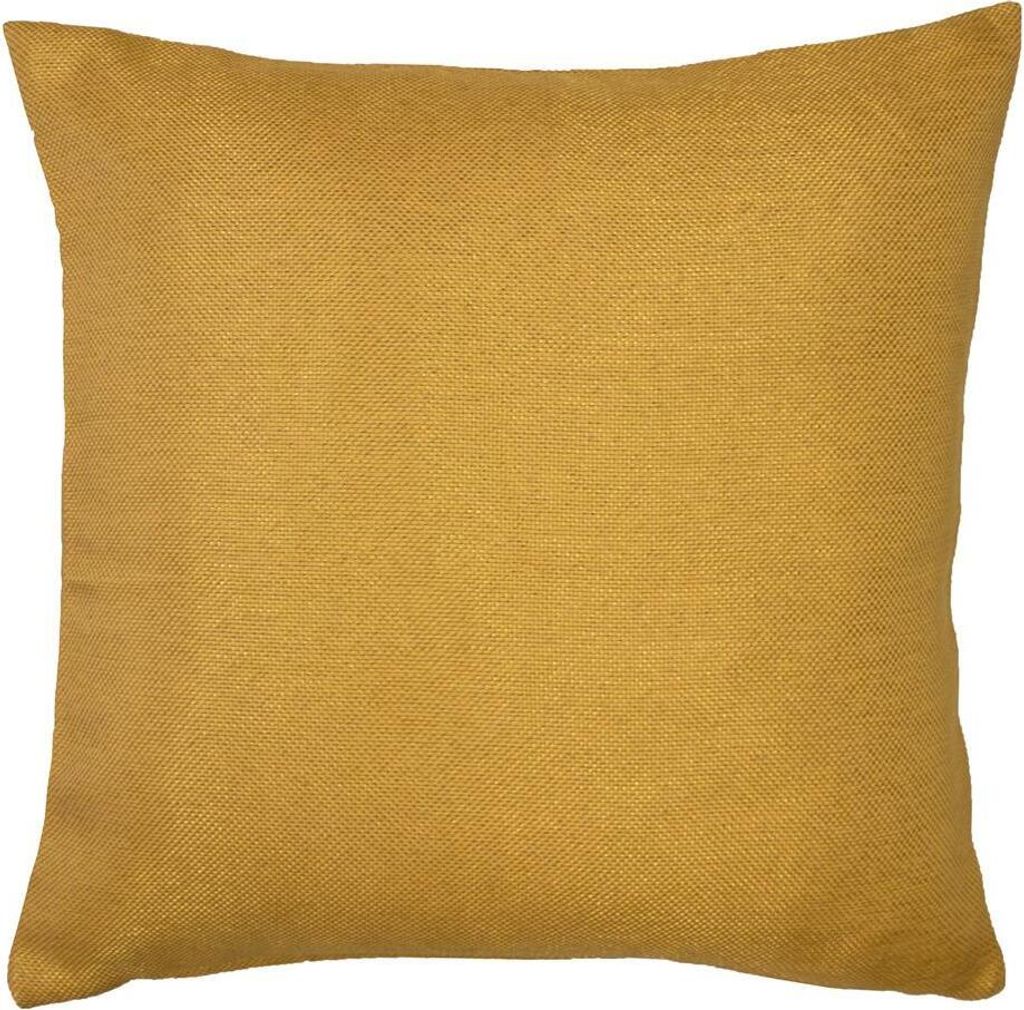 Home Wohnideen Kissenhülle Dekostoff Leinenstruktur "John" 50 x 50 cm Curry