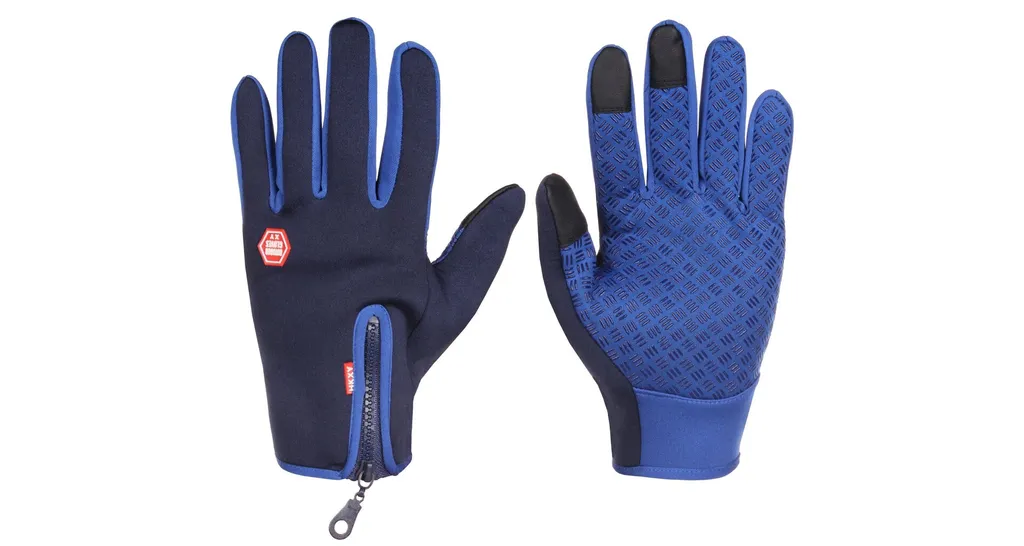 Guanti Bike Touch Blu S - Stile e Tecnologia per la tua Bici