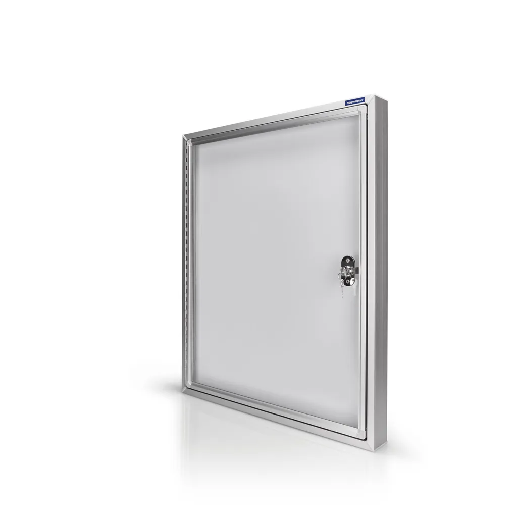 Vitrine d'affichage magnétique étanche avec cadre aluminium 4 x A4 - 13