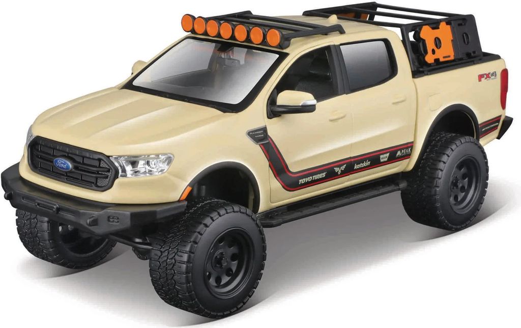 Maisto - 2019 Ford Ranger, krémový, Off-Road Series, 1:27 Obrázok produktu 