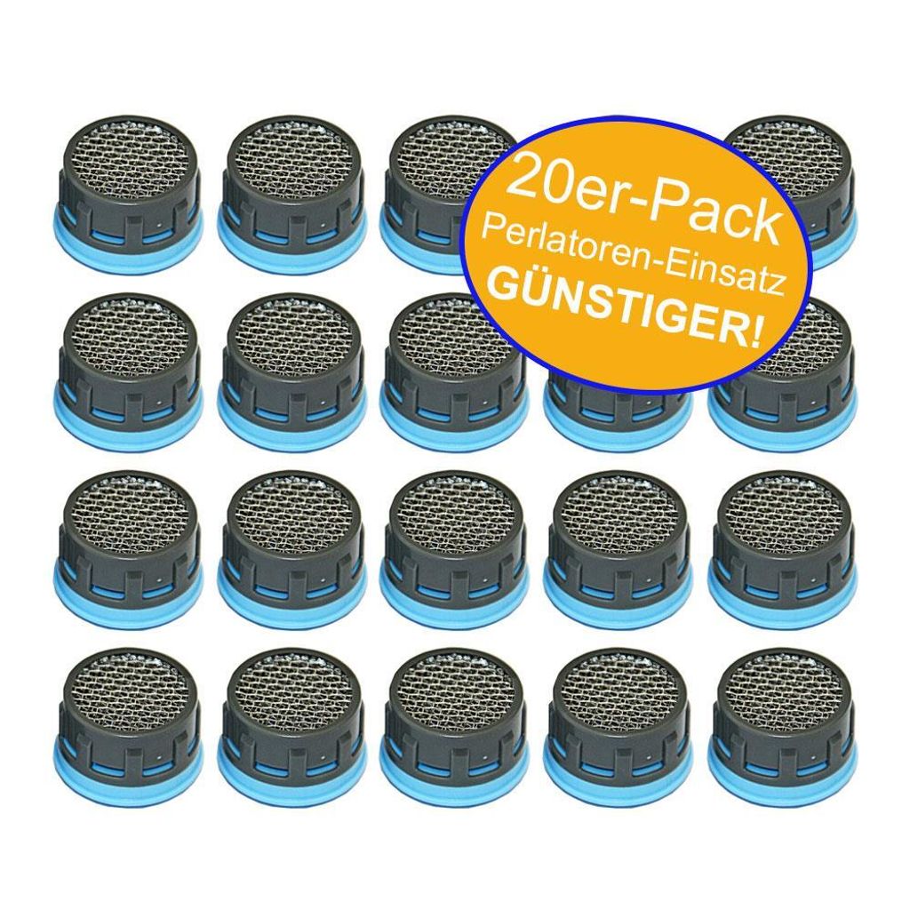 20er-Pack Original Neoperl Longlife Strahlregler Einsatz