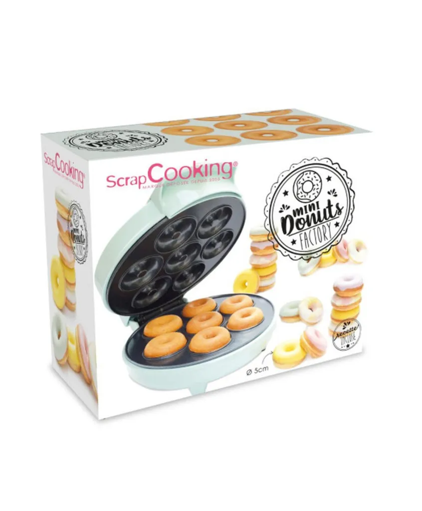 Machine à Mini Donuts Scrapcooking Carambelle - Cuisson Rapide à la Maison - 9