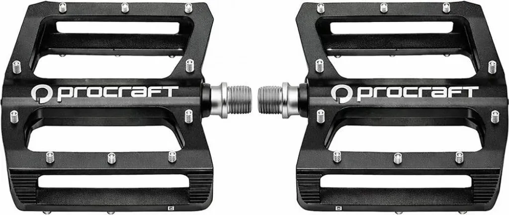 Pédale Procraft Freeride Pro Noire - Fini les Pieds qui Glissent en VTT