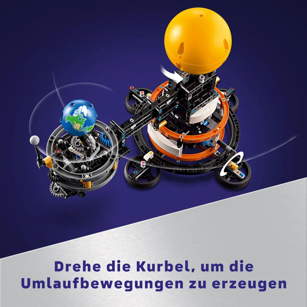 Modèle Terre et Lune LEGO Technic 42179 : Visualisez les Saisons Facilement - 9