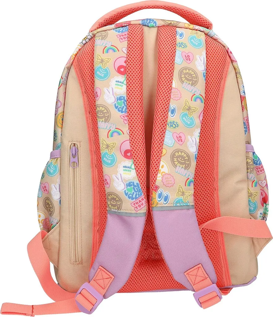 Zaino Scuola Ergonomico Depesche TOPModel GIRL POWER Beige