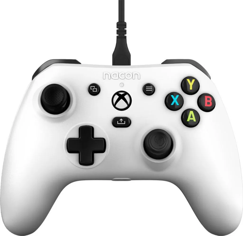 NACON EVOL-X Blanc Manette Filaire pour PC et Console Xbox Series X/S