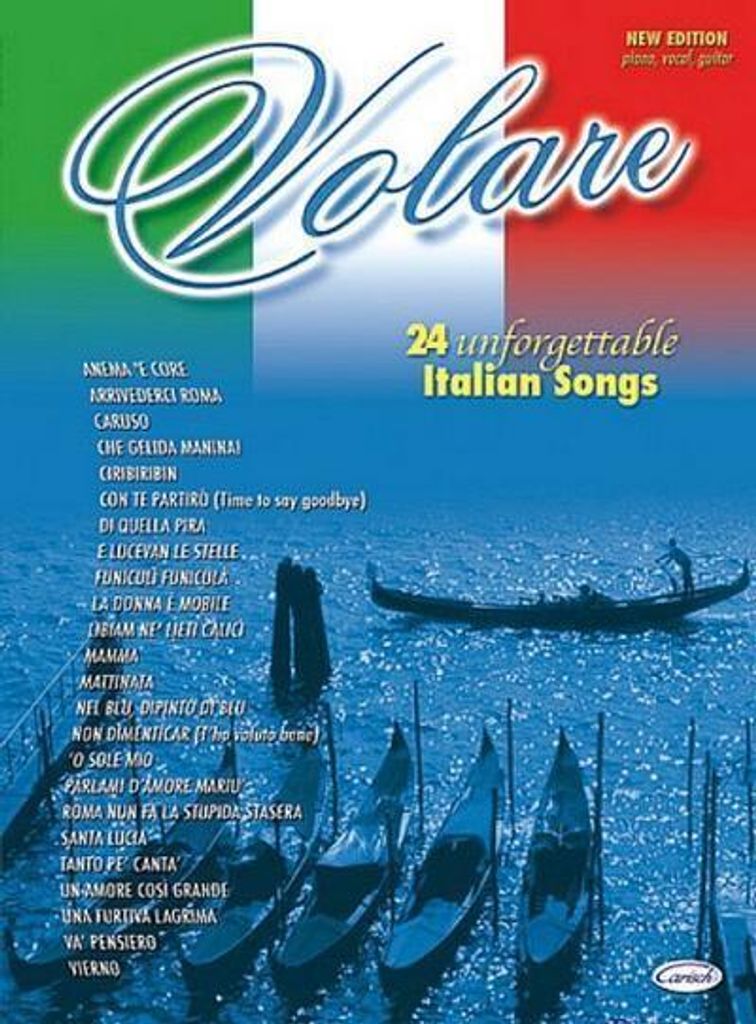 Volare: 24 unvergessliche italienische Liederbücher Klavier/Gesang/Gitarre