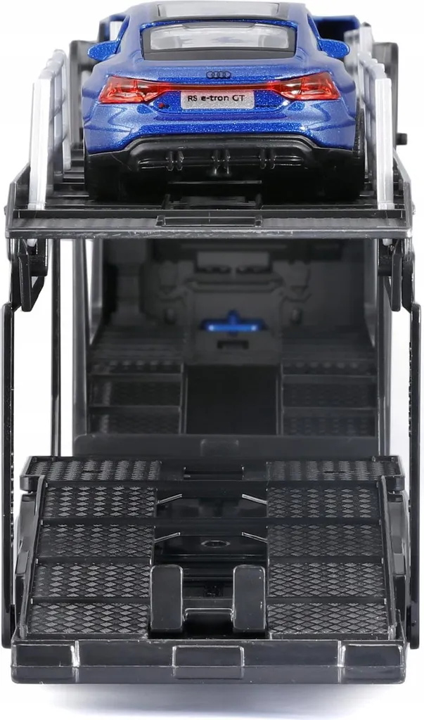 Coffret Dépanneuse IVECO S-WAY et Voiture Audi RS E-Tron GT 1/43 Bburago