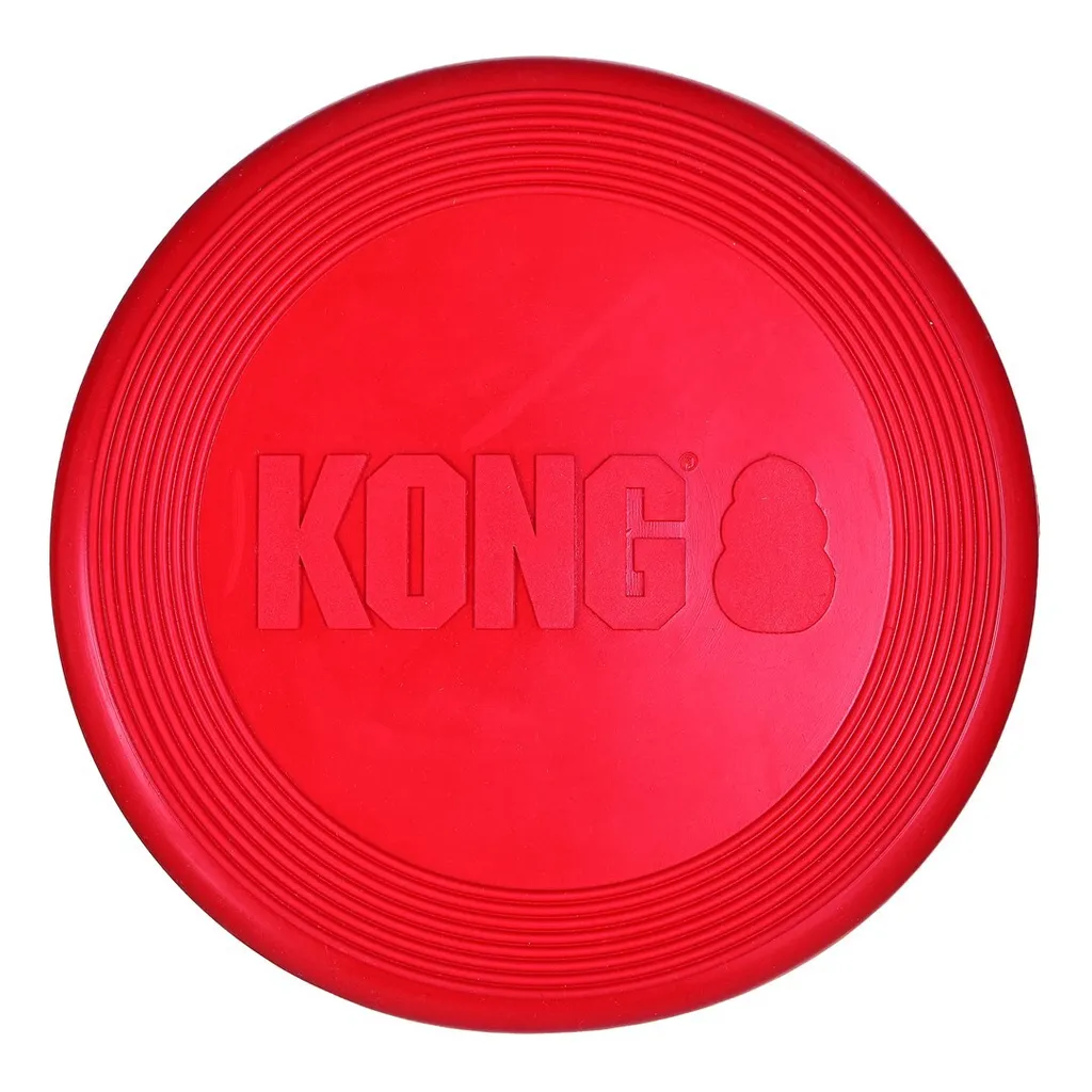 Frisbee KONG Flyer S: Design Funzionale e Gomma Naturale Morbida