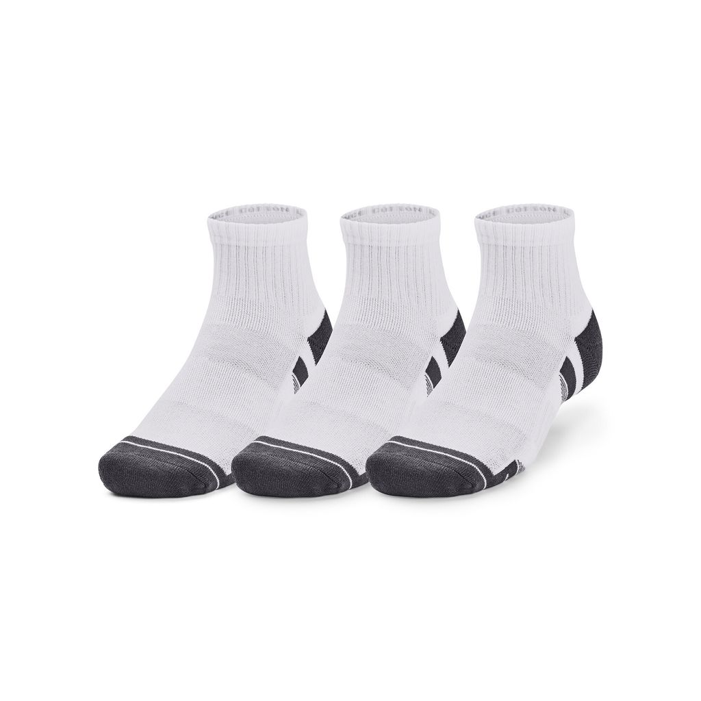 Under Armour Unisex Performance Cotone 3-Pack Quarter Socks Immagine del prodotto 