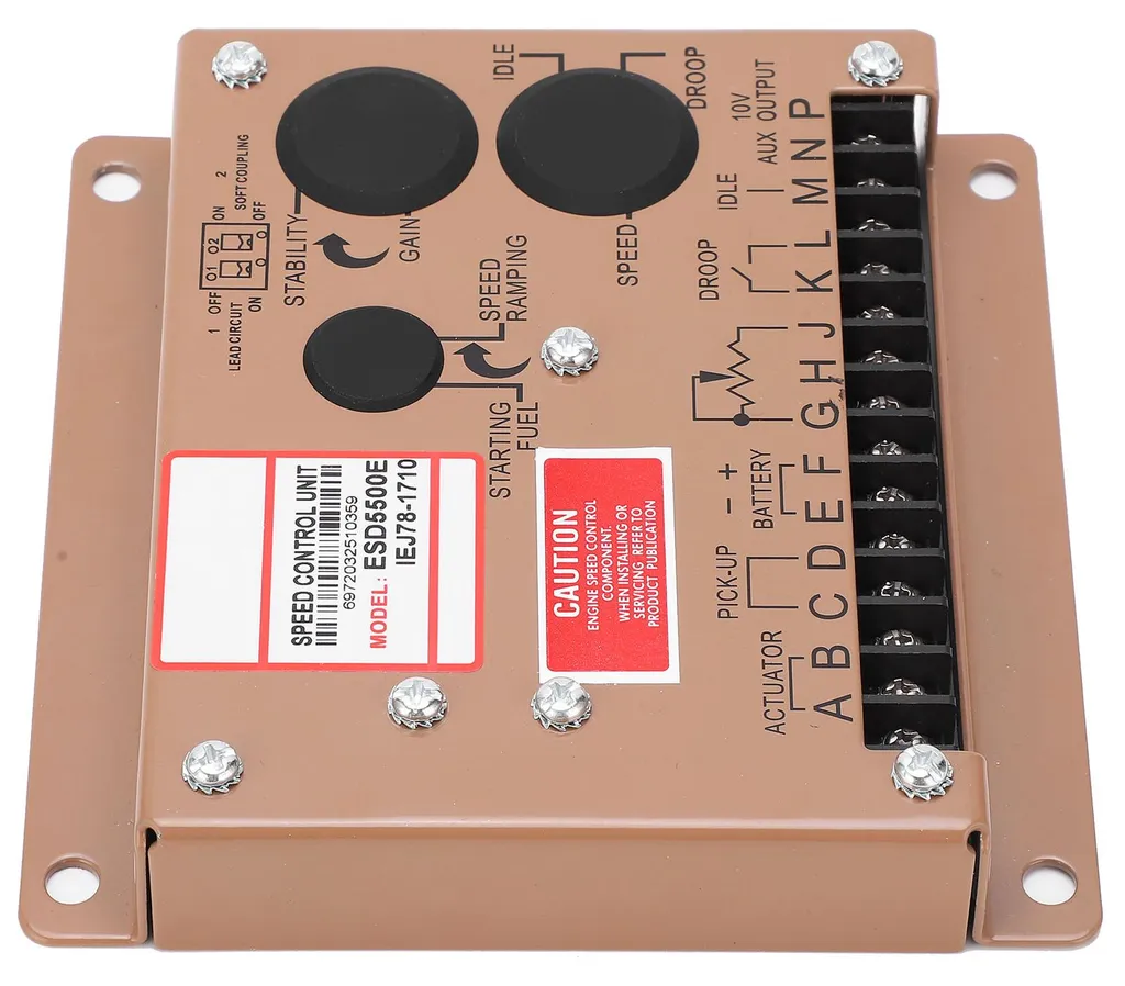 Régulateur moteur ESD5500E 12V/24V avec contrôle de vitesse ajustable - 3