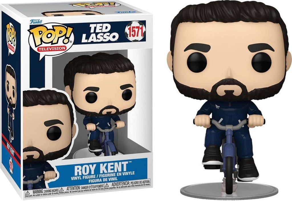 Funko POP! TV Ted Lasso Roy Kent on Bike 1571 Obrázek produktu 
