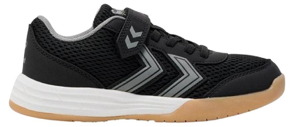 Hummel - "Multiplay Flex Vc" Hallen-Sportschuhe für Kinder, Flach GT22243 (30,5 EU) (Schwarz)