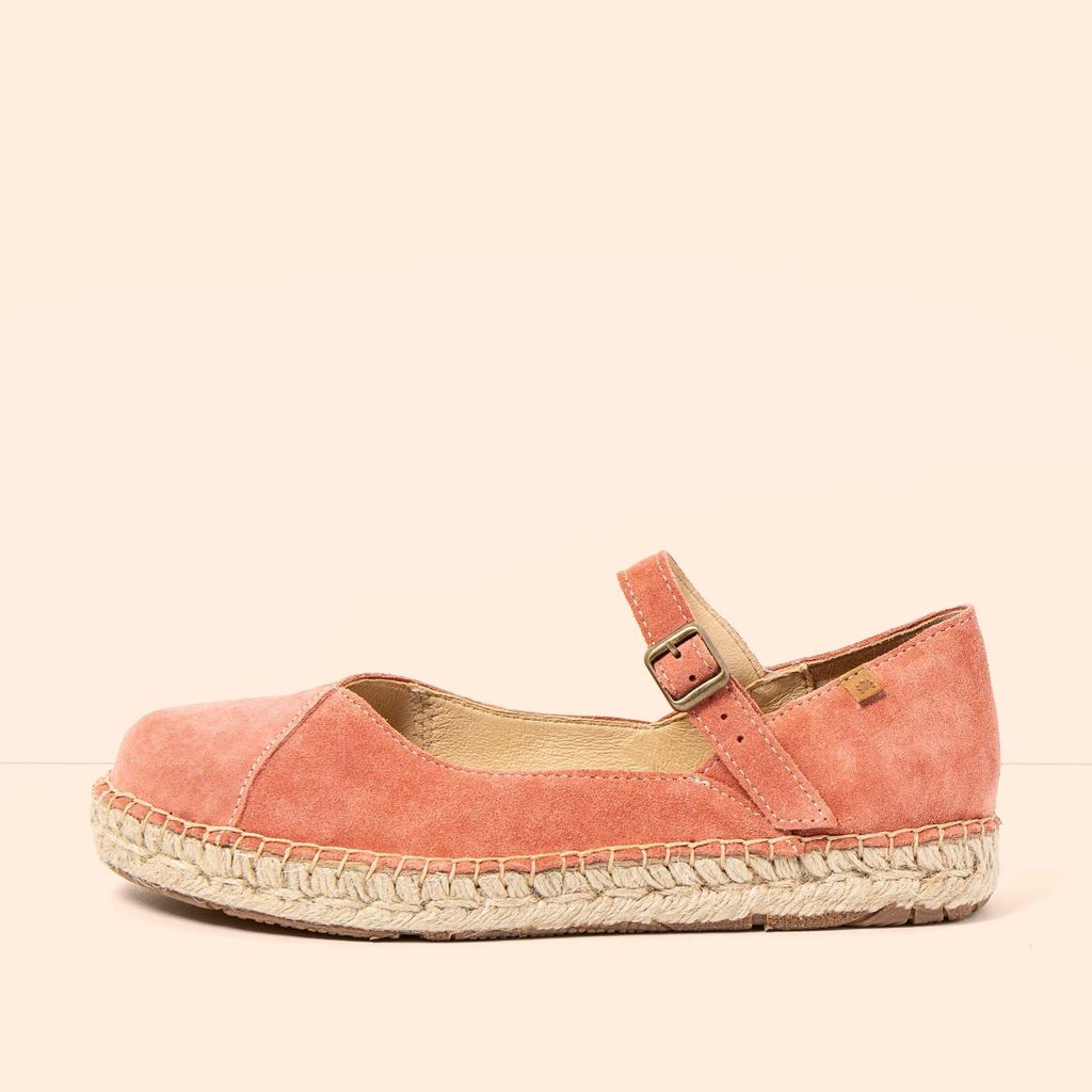 El Naturalista Schuhe Damen N679 SILK SUEDE FRAMBUESA / CAMPOS Farbe Pink