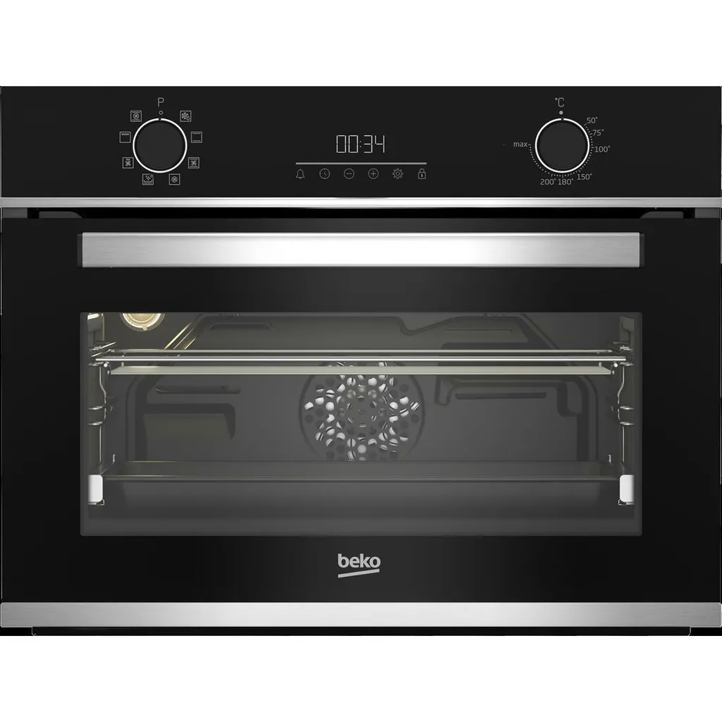 Four encastrable Beko MF48L Chaleur Pulsée 8 fonctions Inox de 48 Litres