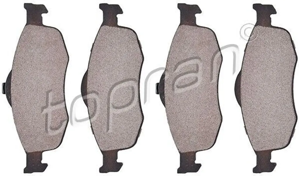 Plaquettes de frein avant EBD2065 pour Ford Mondeo II et Cougar - Kit 4pc
