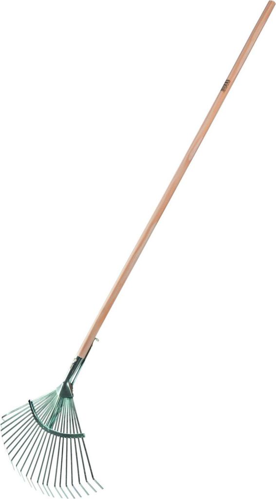 FREUND VICTORIA Fächerbesen 48196 - 22 Zinken - feststehend - verzinkt - mit Stiel 130 cm; 1420516
