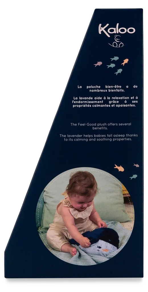 Mieux Dormir : Peluche Baleine Kaloo Petit Calme et Oreiller Lavande