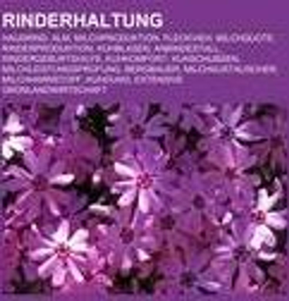 Rinderhaltung