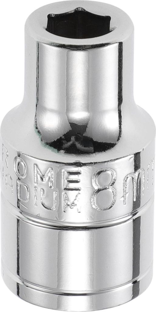 1 Stš¹ck Schlagschrauber Steckschlš¹ssel Langlebiges Werkzeug 38mm Silberfarben Chrom-Vanadium-Stahl 6-Punkt 8mm fš¹r Auto Motorrad Dirtbike ...