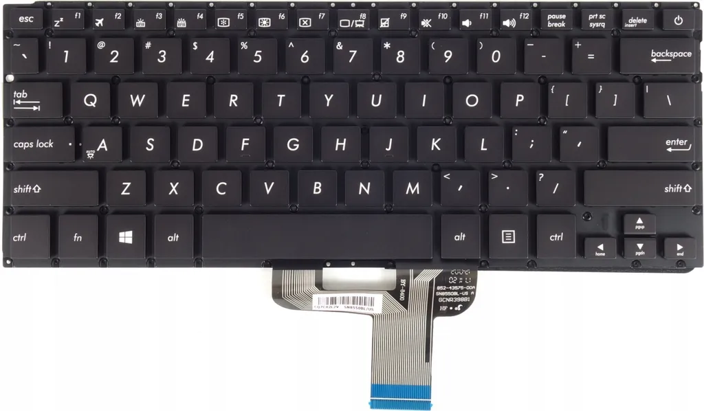 Clavier de Rechange pour PC Portable Asus UX410U - QWERTY US International