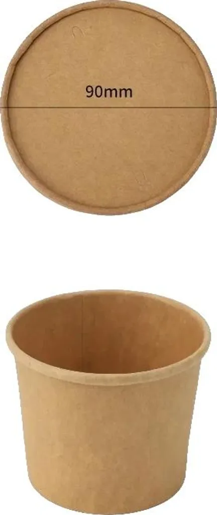 25 Bowl Kraft 12oz con Coperchio - Packaging Premium per Street Food