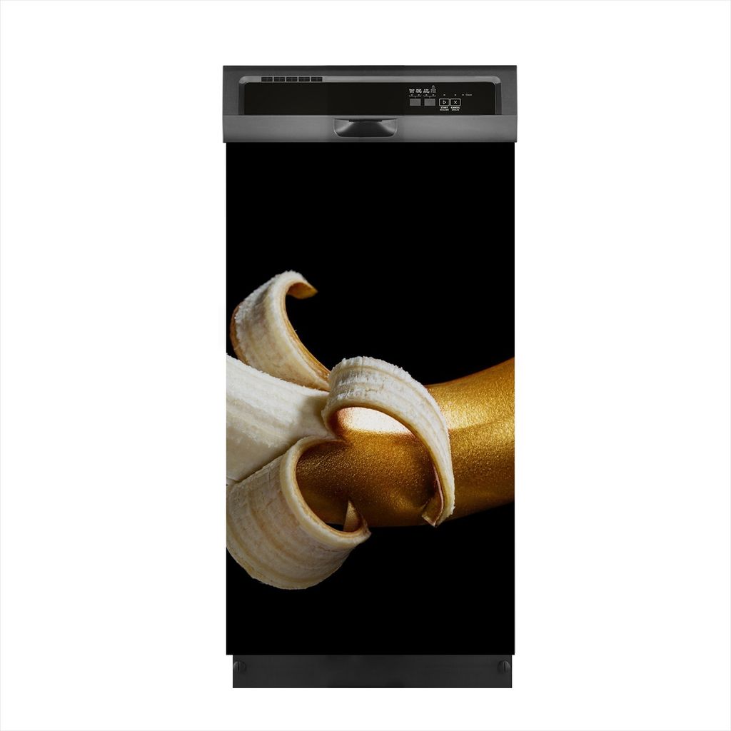 Magnete Dekorative 45x80 cm Küche Magnetmatte Spülmaschine - Goldenes Gemüse Früchte