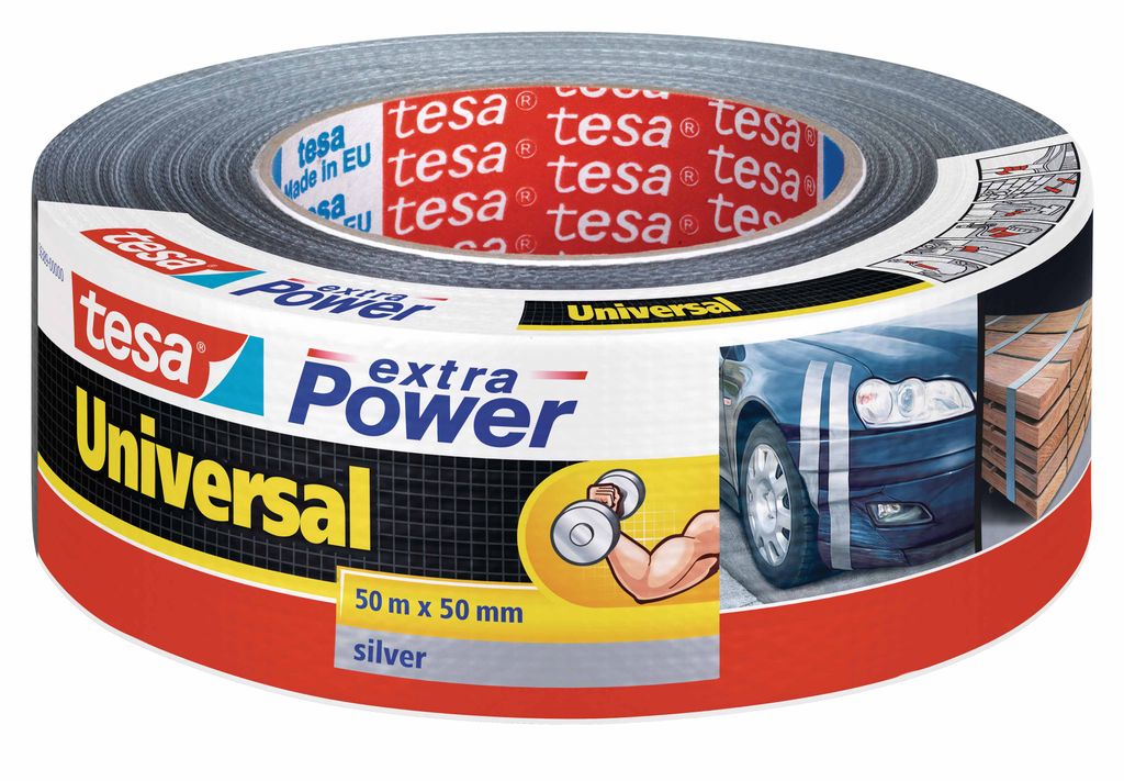 TESA Extra-Power 50m:50mm s-gr 91517 4042448033345 Image du produit 