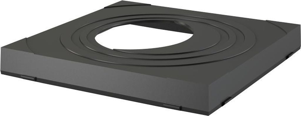 Alcadrain Fallrohreinlage universal – Schwarz