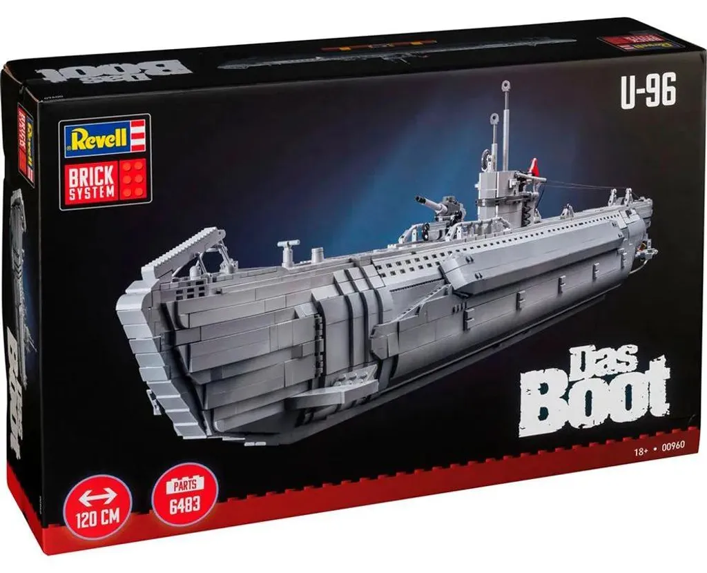 Sous-marin Revell Le Bateau 1:56 briques pour collectionneur et enfant