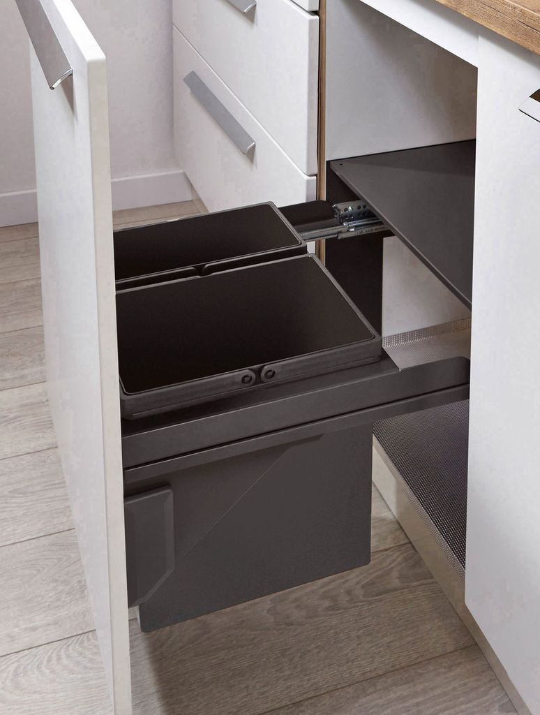 Naber WESCO Pullboy Soft Comfort 335 K/500-2, Abfallsammelsystem, anthrazit