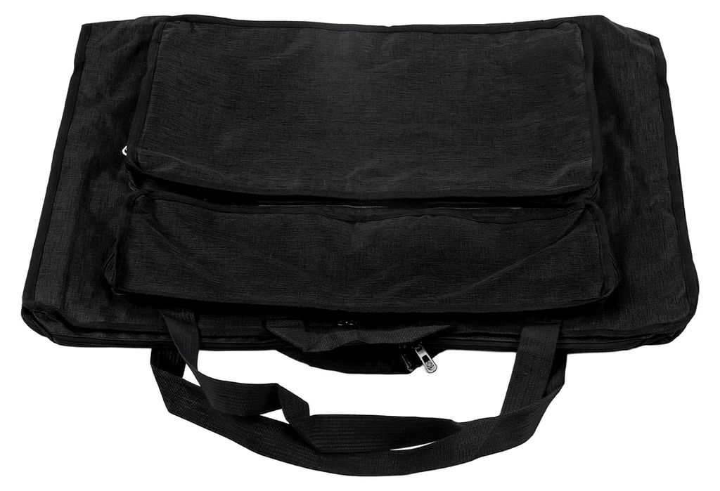 Skizzenblock-Tasche, wasserdichte Canvas-Umhängetasche mit großem Fassungsvermögen für Künstler, Schüler und Lehrer zum Transport von Kunstbe...