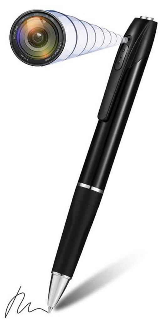 Špionážní kuličkové pero BE08 s Full HD kamerou Obrázek produktu 