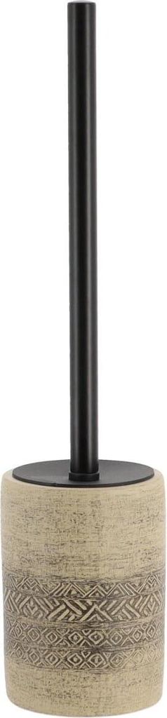 Tendance Toilettenbürste beige Zement 9x9x37 cm